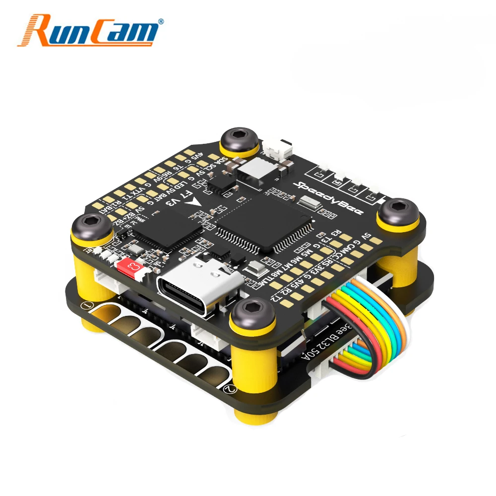 

RUNCAM SpeedyBee F7 V3 Flight Control BL32 50A ESC Stack Blackbox Data Analyze iNAV Betaflight Firmware for RC FPV Racing Drone