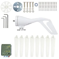 Éolienne à axe horizontal 1000W 1KW 12V 24V 48V, générateur éolien certifié CE, énergie gratuite, démarrage à basse vitesse, hors réseau pour usage domestique 5