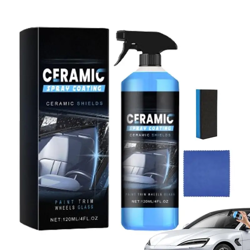 

Windshield Oil Film Cleaner 120ml Streak-Free Dirt Stain Remover Window Glass Care Products With Towel And Sponge