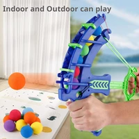 Slingshot Target Sticky Ball Bow Target Montessori Educational Toy Arrow Set Throw Sport Outdoor Fidget Game 5