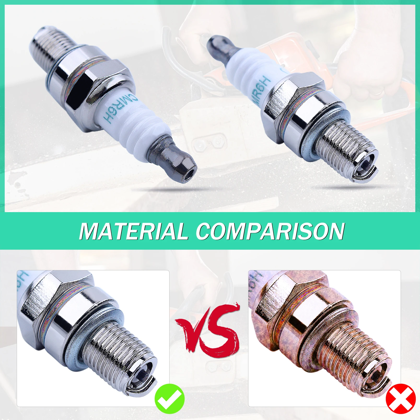 3pcs/lot Spark Plug for Stihl FS90 FS100 etc Brush Cutter Accessories,Brush Cutter Engine