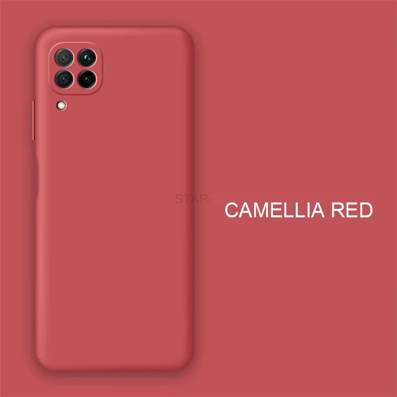 Premium Liquid Silicone Camera Protector Phone Case - Soft Back Cover