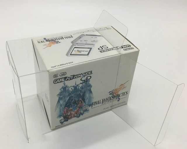 Pelindung Kotak Transparan untuk Nintendo Game Boy Advance SP