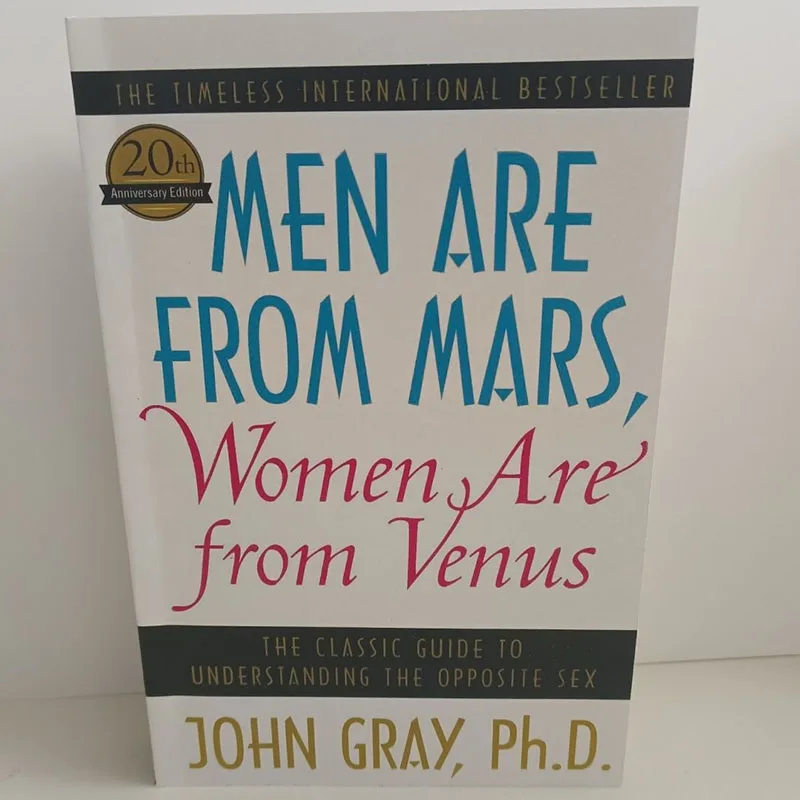 

Men Are from Mars, Women Are from Venus by John Gray Paperback The International Bestseller Story Book in English