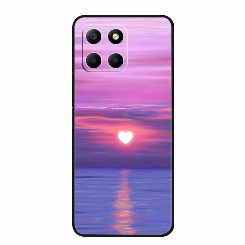 Shockproof Black Silicone Soft Phone Case