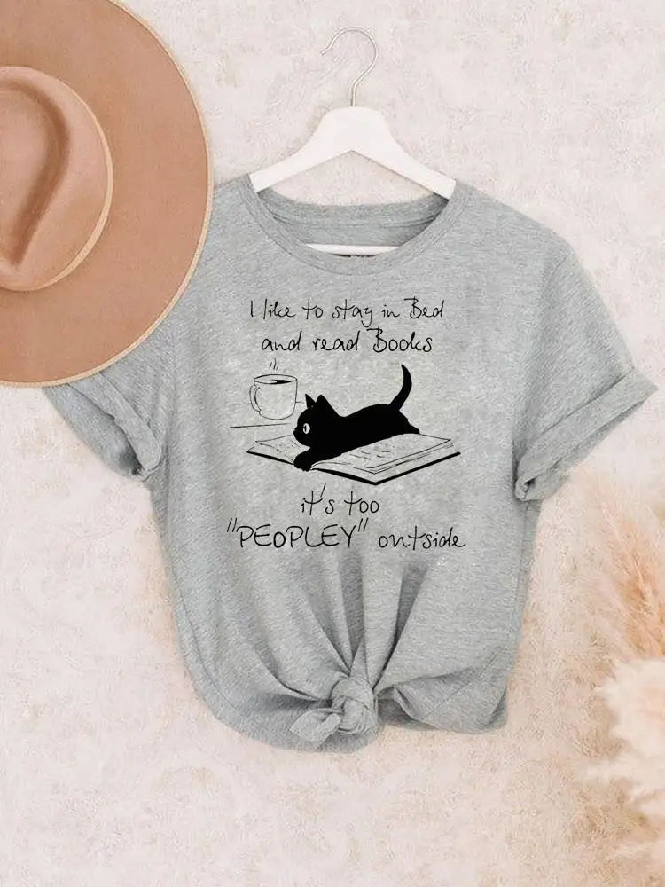 Cats Women Men Shirts Clothing Shirt Female Cat Tee Shirt Print