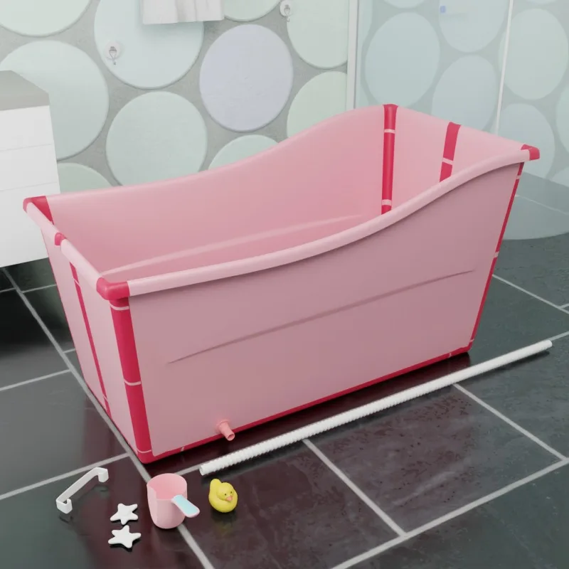 Foldable Bathtub for Home Use Large Children's Bathtub Children's Twin Bath Tub Large
