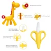 1Pcs Teething Toys,Silicone Baby Teether,BPA Free,Soothing Teething,Banana Finger Toothbrush,Suitable for Infant Boys and Girls 4