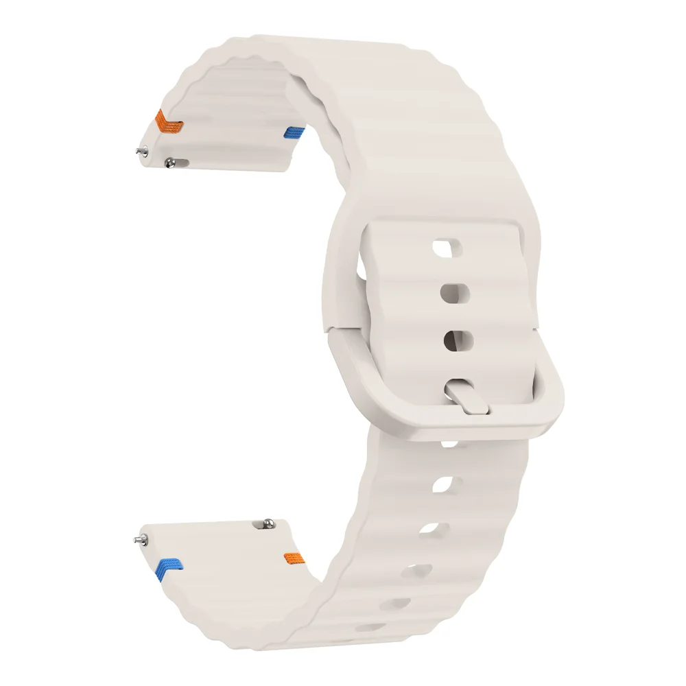 Wave Silicone Sports Wristband Strap - Premium Adjustable Fit, Multiple Size Options