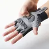 Cycling Gloves Men's Summer Sports Sunscreen Breathable Sweat-absorbent Half Finger Bicycle Gloves Men and Women Riding Glove 2
