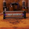 Glow VFD Fluorescent Tube IV27 Clock Transparent Retro Technology Table With E-sports Desktop 4