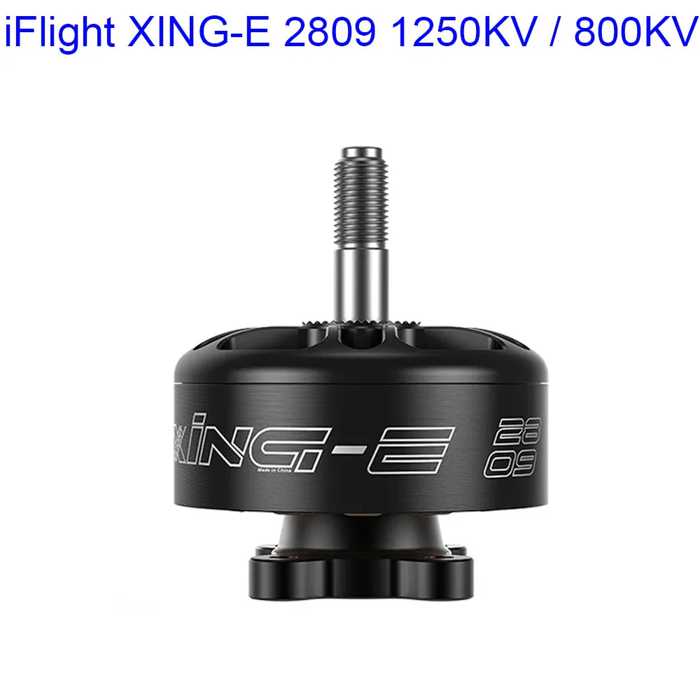 iFlight XING-E 2809 1250KV / 800KV 4-6S FPV Cinelifter Motor with 5mm Steel shaft for FPV Chimera7 Pro V2