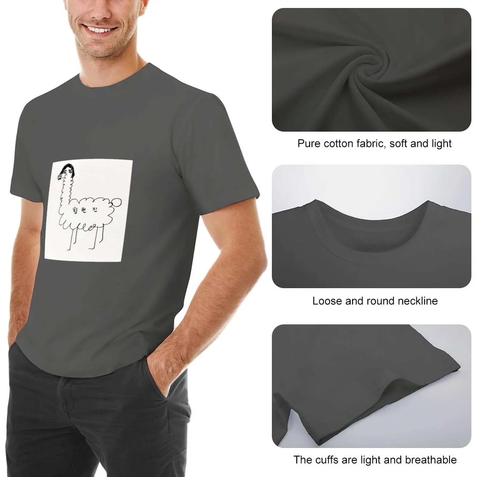 Hwang hyunjin thinjin T-Shirt gömlek grafik tees kedi gömlek erkekler için  vintage giyim anime gömme t shirt - AliExpress