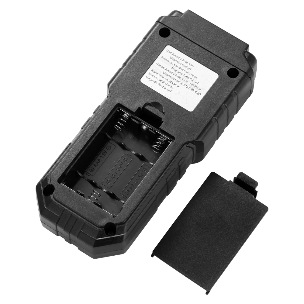 휴대용 핸드헬드 디지털 LCD 전자기 방사선 테스터 전기장 자기 선량계 감지기 소리 및 빛 알람