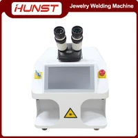 Hunst Jewelry Laser Welding Machine 80W Soldering Mini Portable Fiber Laser Welder for Gold Silver Titanium Rings Necklace Metal 2
