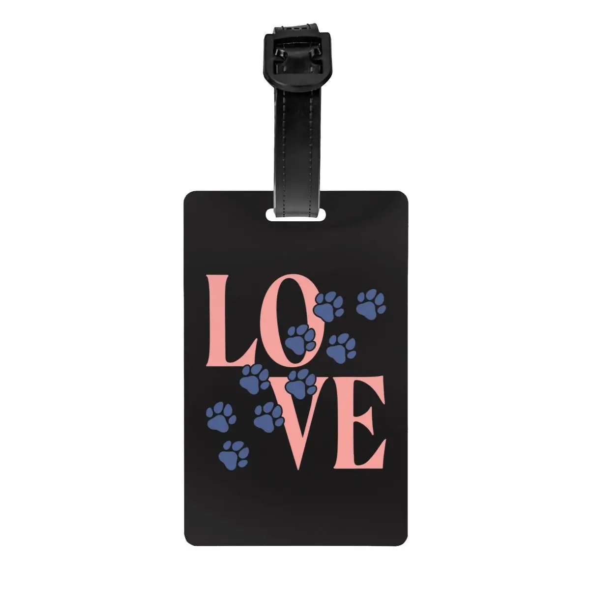 

Ярлык для багажа с надписью Love Dog Paw