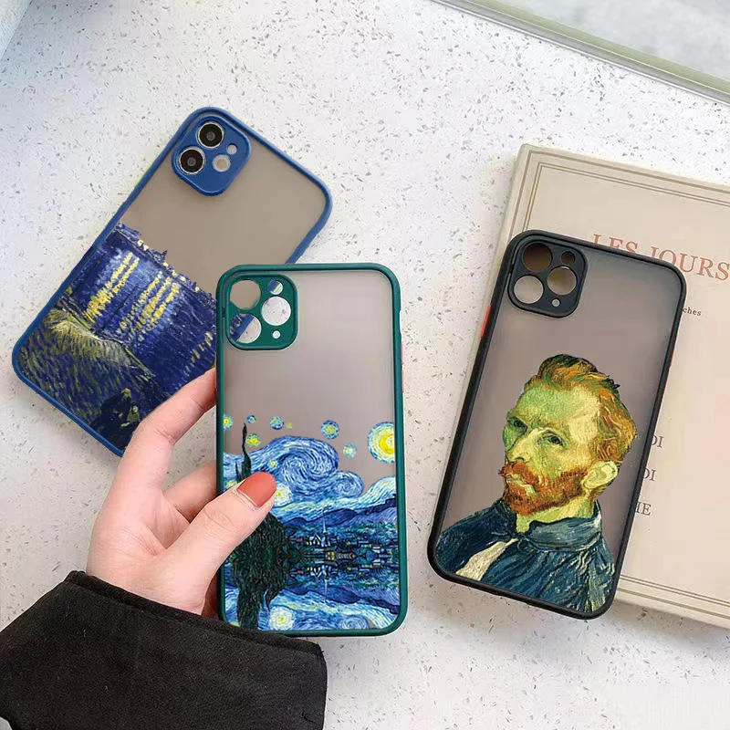 Van Gogh Art Case For Samsung Galaxy S25 S23 S24 FE S22 Ultra A16 A14 A34 A55 A54 A33 A53 A32 A15 A35 Sunflowers Aesthetic Cover - Image 2