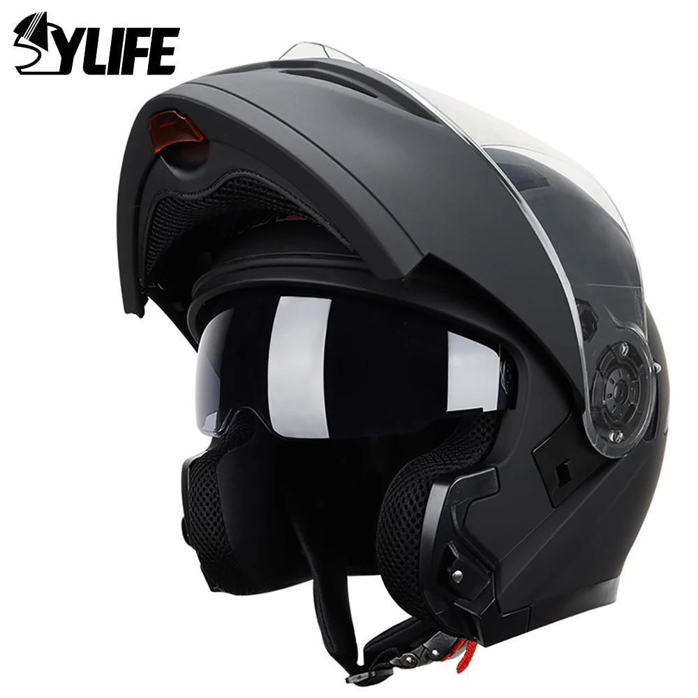 

Motorcycle Helmet Multiple Forms Open Face Breathable Full Helmet Removable Anti-fall Washable Lining Bluetooth Riding Helmet
