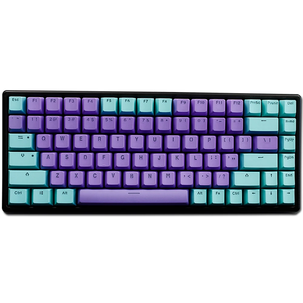 【kk】 Royal Kludge RK84 84 Kyes Gamer Mechanical Keyboard PBT Keycaps