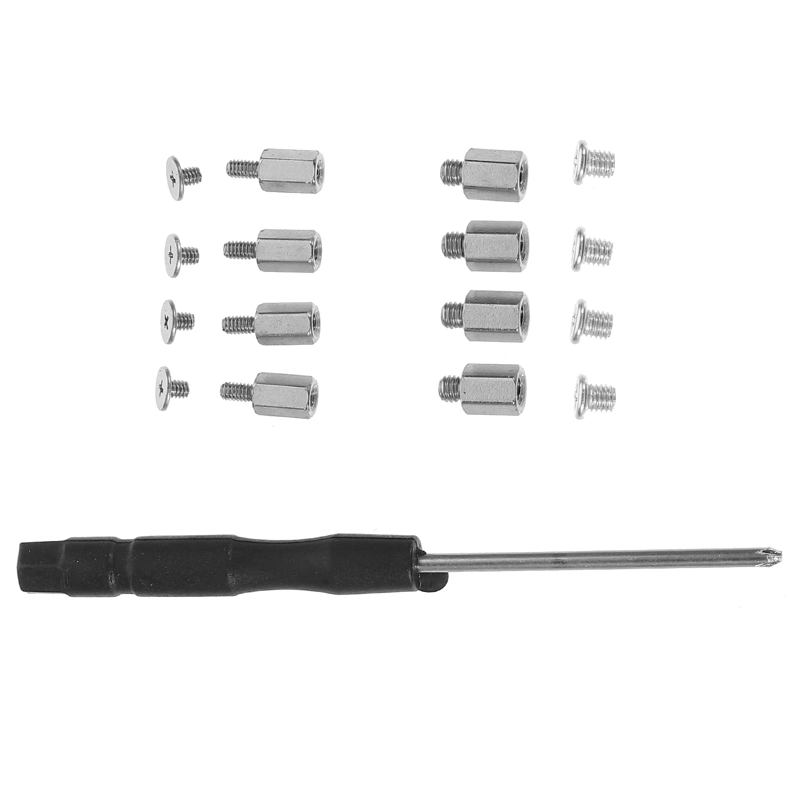 M.2 SSD 마운팅 나사 키트, 수공구 마운팅 스탠드 오프, A-SUS M.2 SSD 마더보드용, 스크루 드라이버 포함