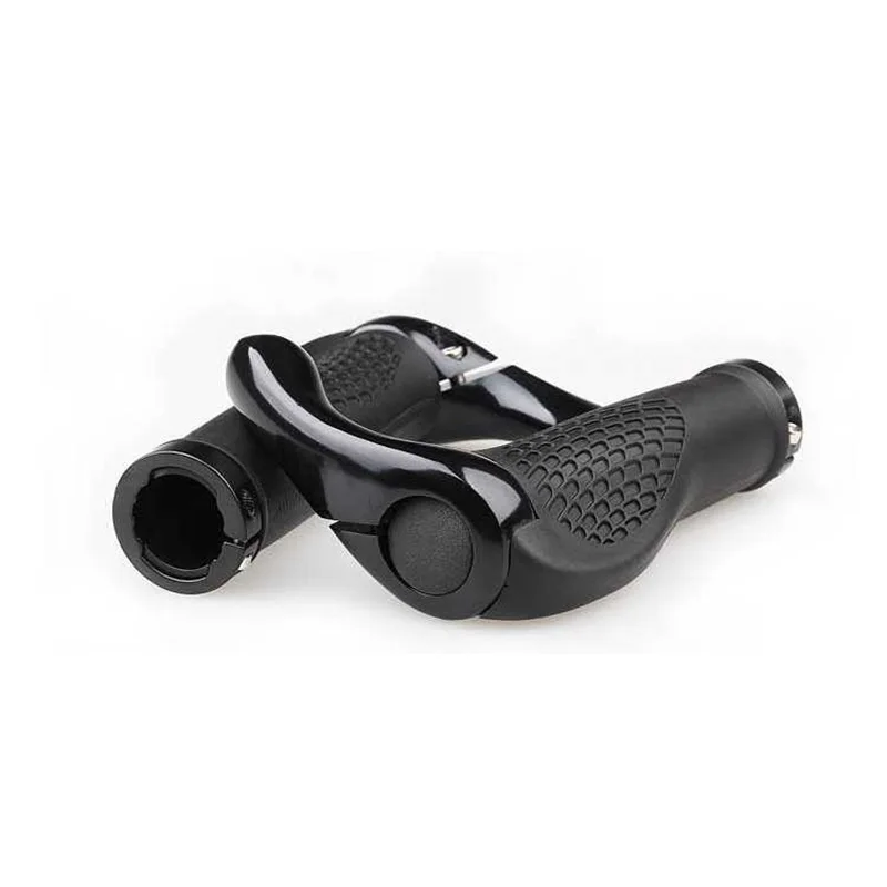 Ergonomic Anti-Skid Bicycle Handlebar Grips with Lock-On Design