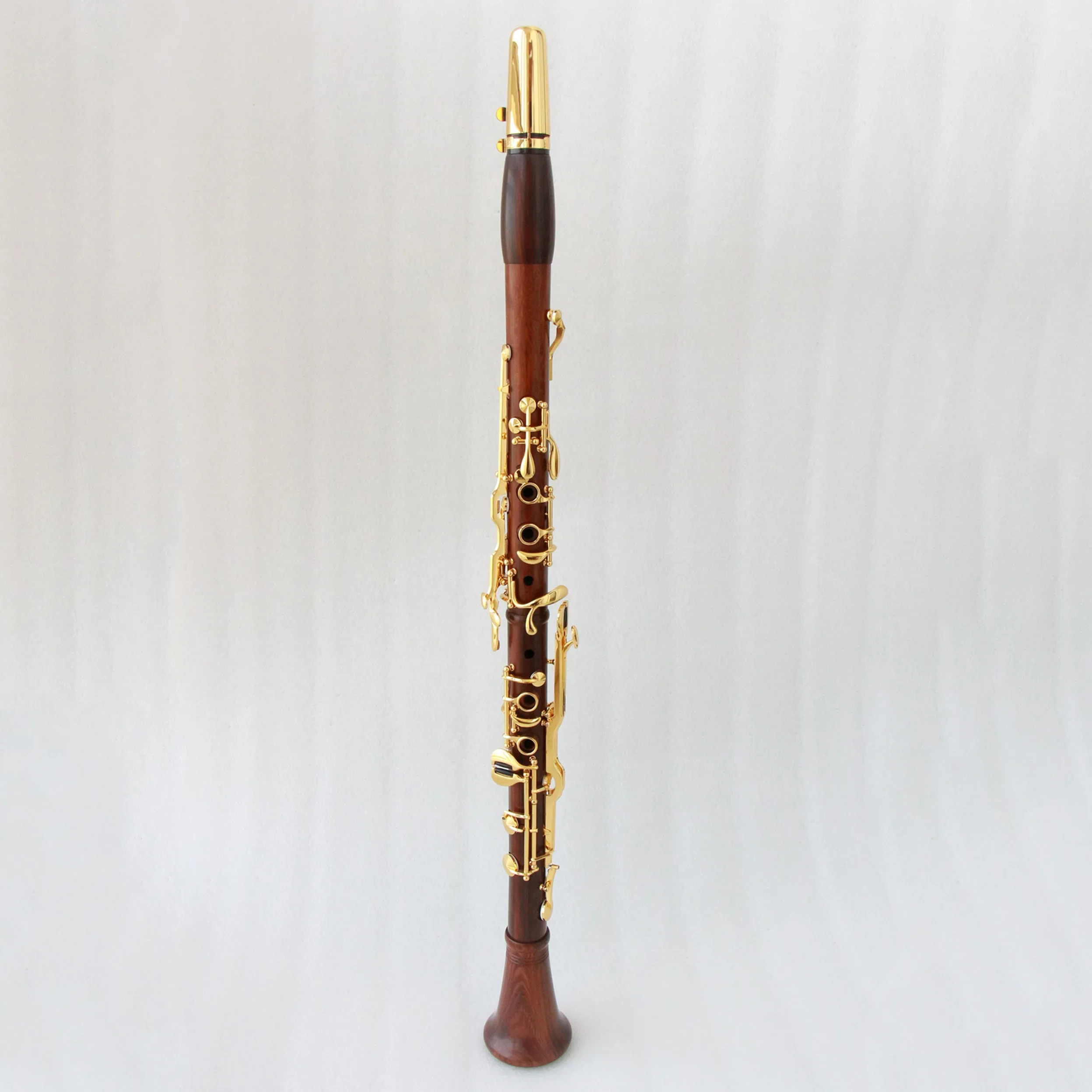 High end professional g clarinet economical turkish clarinet gold plated rosewood 18 keys