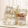 Acrylic Cosmetic Jewelry Makeup Organizer Box Lipstick Brush Skincare Earring Watch Home Rack Storage Holder Large Capacity 2