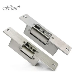 DC 12V Stainless Steel Strike Lock Fail-Secure Fail-Safe Electric Door Lock For Home Office Wood Metal Door Access Control