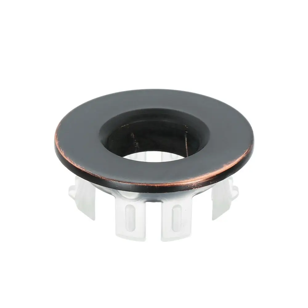 Bathroom Round Ring Overflow Covers Basin Insert Replacement Trim Ring Cap Sink Hole Cover sink hole cover