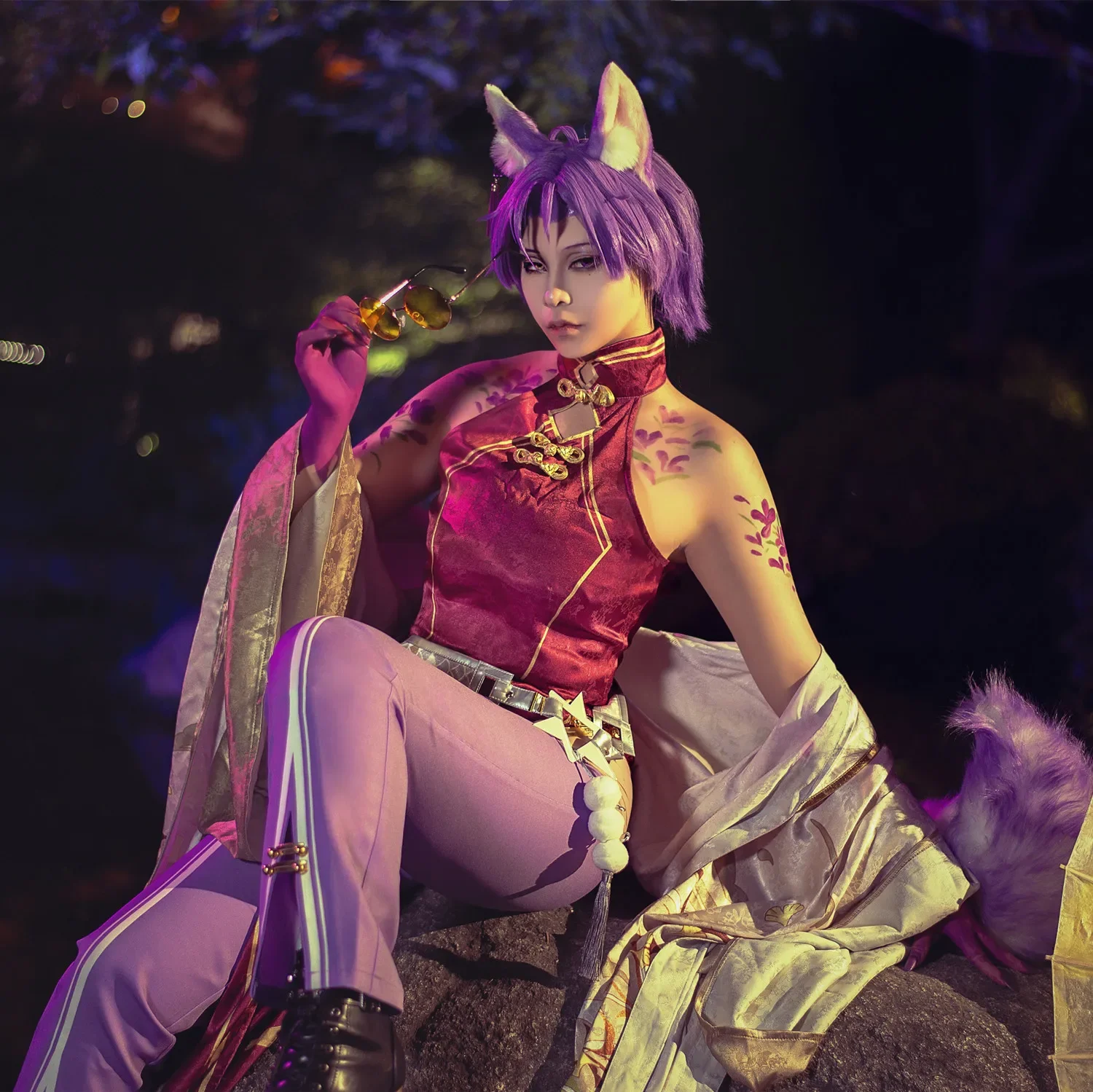 

NU:Carnival Kitsune Dream Kuya Косплей тематический костюм на Хэллоуин