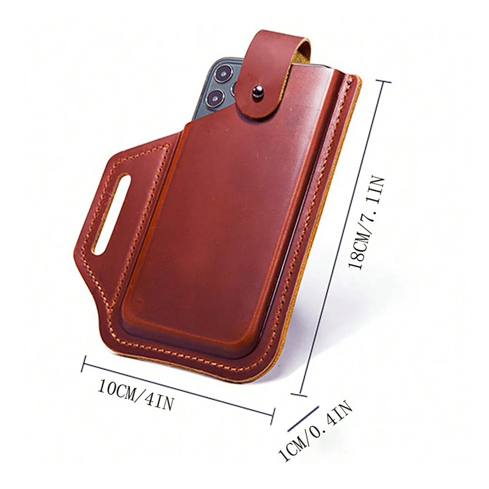 Pro Max Cell Phone Cases For Belt Loops Leather Belt Phone Pouch