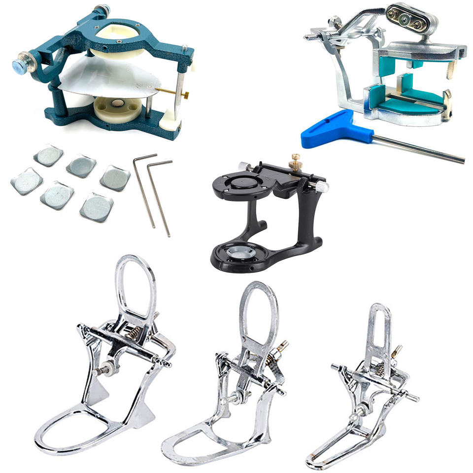 Dental C Type Articulator Deplaning Large Magnet Frame Simple Articulator Zinc Alloy L M S Dentis Universal Articulatortry Tool
