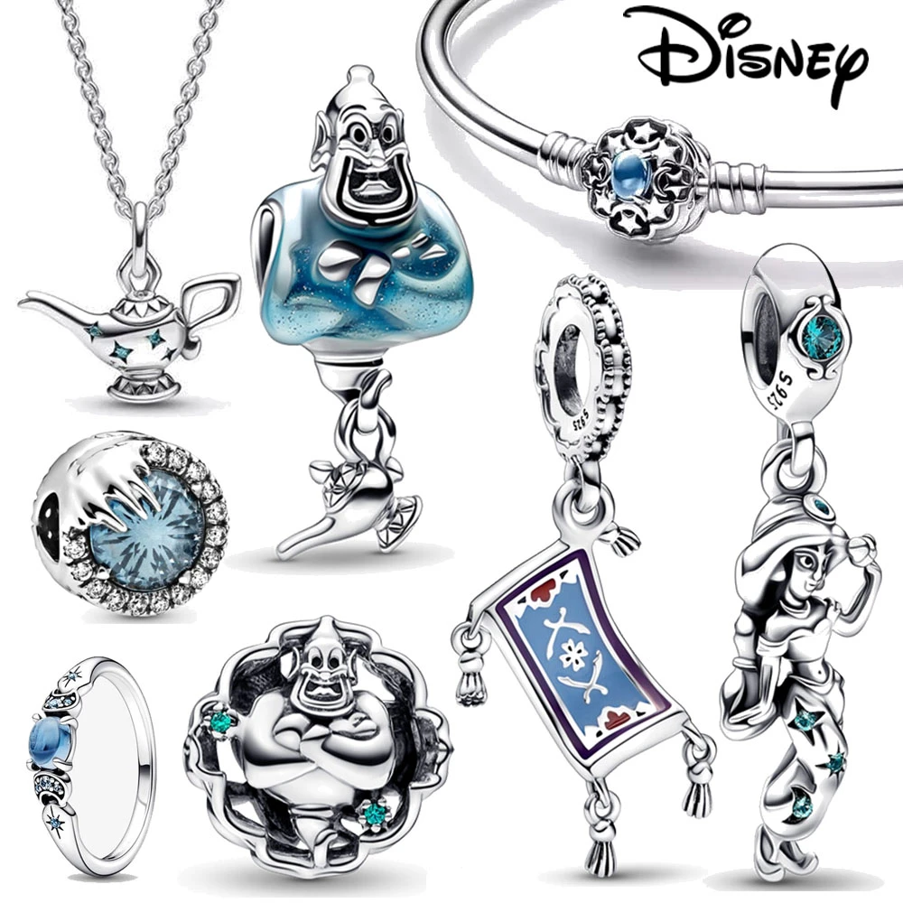 Verward zijn hoog Accor Disney 2022 Winter Nieuwe Collectie Aladdin Lamp Charms 100% S925 Sterling  Silver Fit Originele Pandora Armband Diy Sieraden Geschenken| | - AliExpress