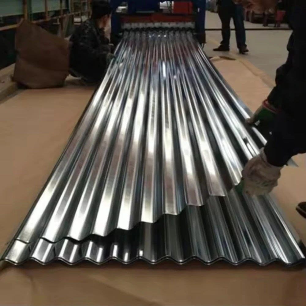 Zinc Aluminum Long Span Panels Galvanized Corrugated Roofing