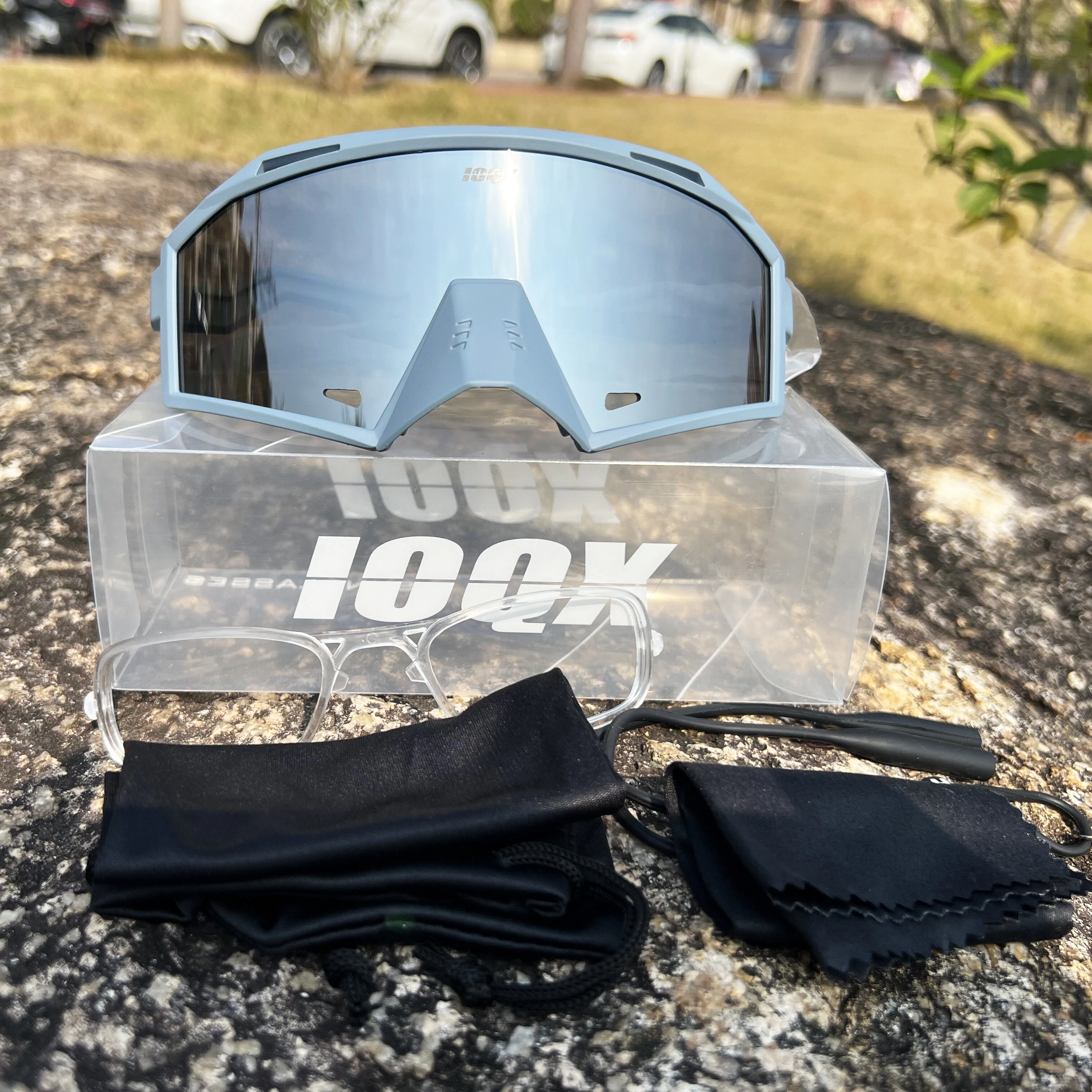 IOQX polarized Outdoor Sports Cycling Glasses Gafas MTB Bicycle Eyewear Peter Goggles