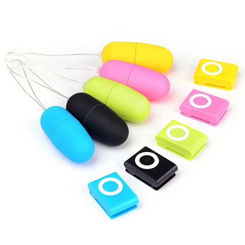 Hot Portable Wireless Waterproof MP3 Style Vibrators Remote Control Women Vibrating Egg Body Massager Sex Toys