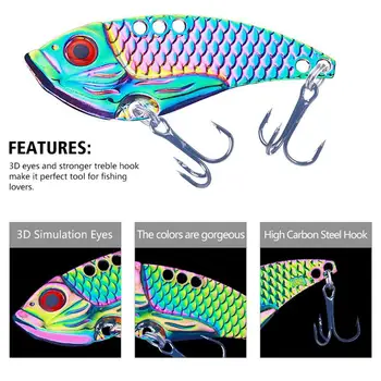 Animated Lure Fishing Lures For Bass Trout With Hooks Swimming Fishing Lure For Freshwater & Saltwater 2