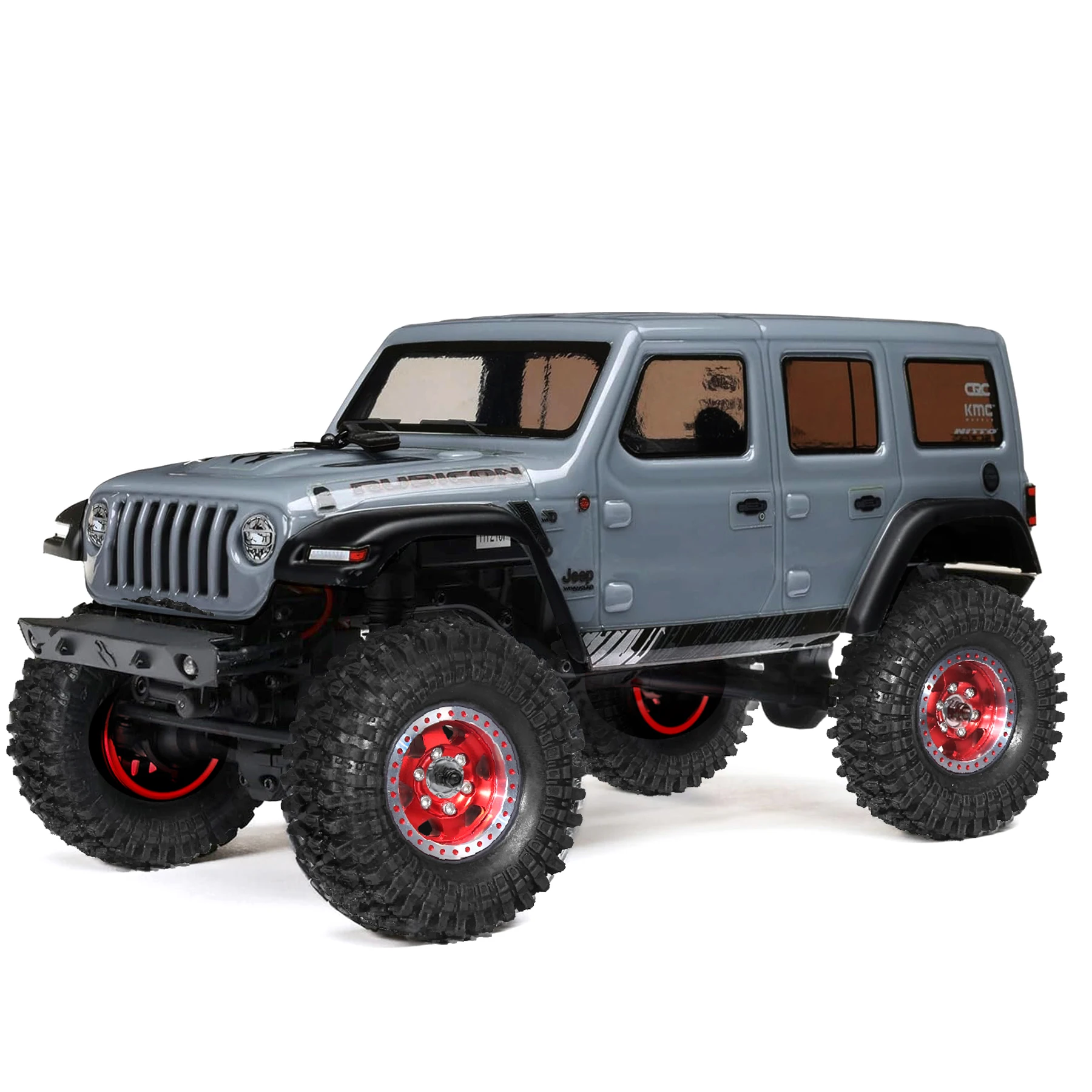 Pneus Crawler RED SPIDER 1.0 55mm Souples pour SCX24 TRX4M