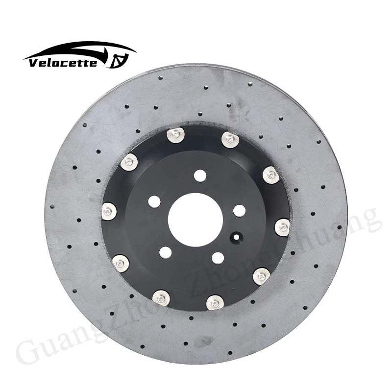 Universal Modified Racing Brake Caliper 6 Pot 8N Big Brake Calipers Set Kit with 355-370mm Rotor for bmw E36 F30 E90 E39
