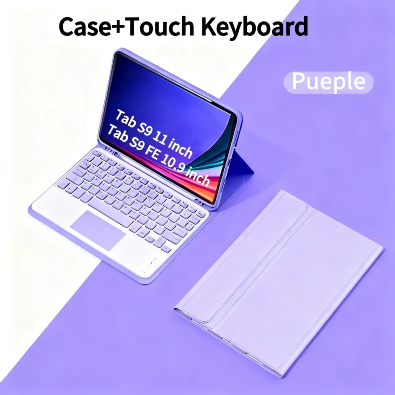 Detachable Bluetooth Keyboard Case