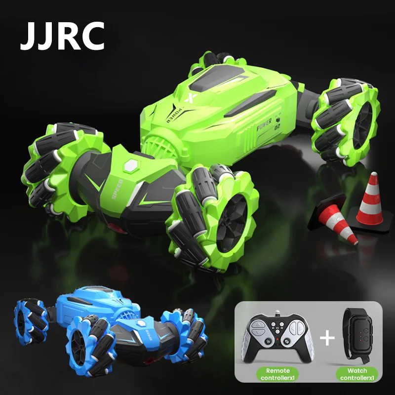 JJRC RC 스턴트 카, 음악 조명 프로그래밍, 지능형 A, 모든 지형 클라이밍 트위스트 자동차 장난감, 2.4G, 4WD 드리프트 카
