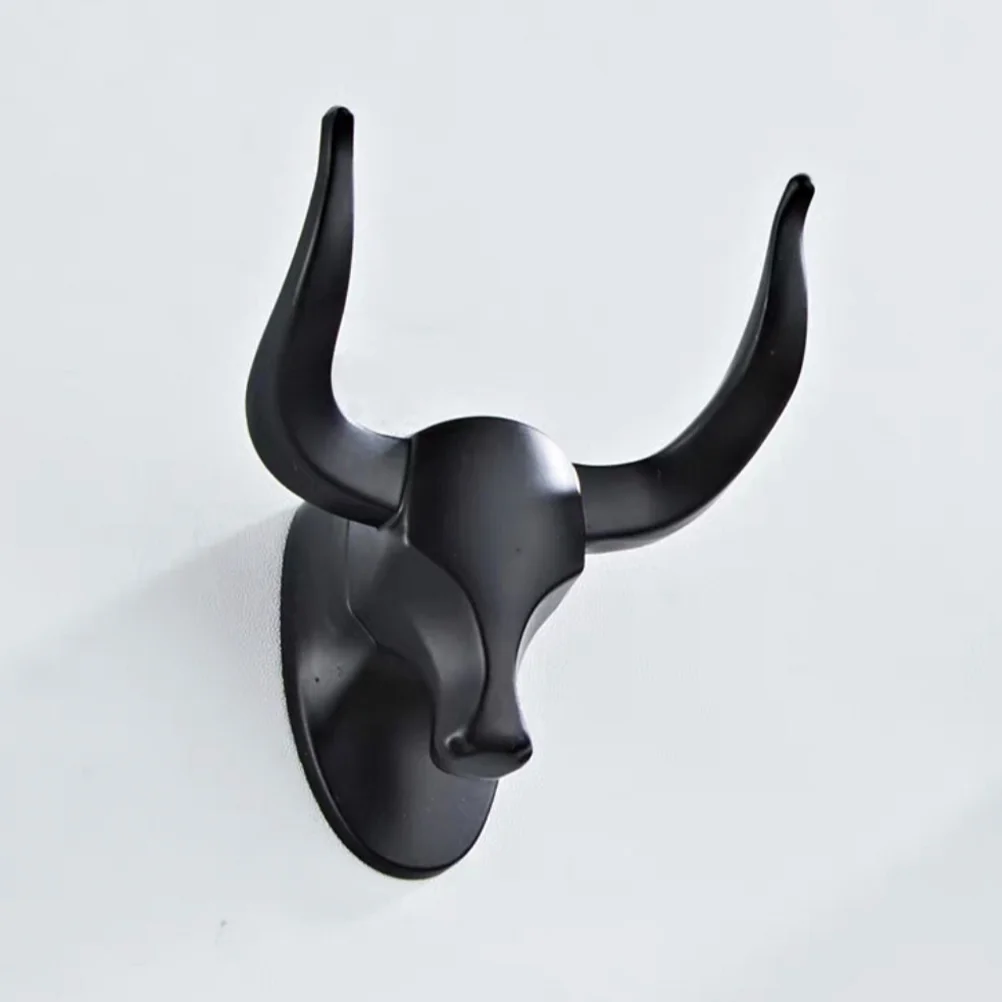 

Бытовой креативный настенный крючок для полотенца стильный крючок в форме головы коровы сверхпрочный настенный крючок без сверления крючки для шляпы подвесные крючки