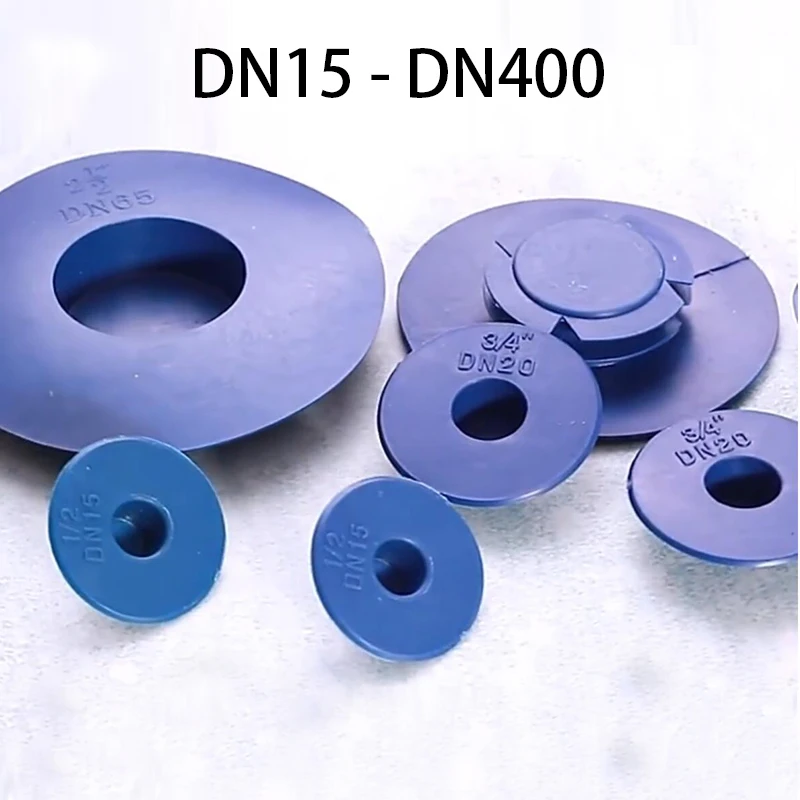 a 22 Polegada tipo Geral Pvc Plástico de Borda Larga Válvula Flange Capa Tampão de Extremidade Dn15 Dn50 Dn100 Dn200 Dn300 Dn400 a Dn600
