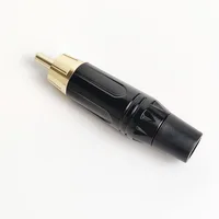 4/10/20pcs Gold RCA Phono Plugs - Coaxial AV Audio Video Solder Connector for Speaker PC 6
