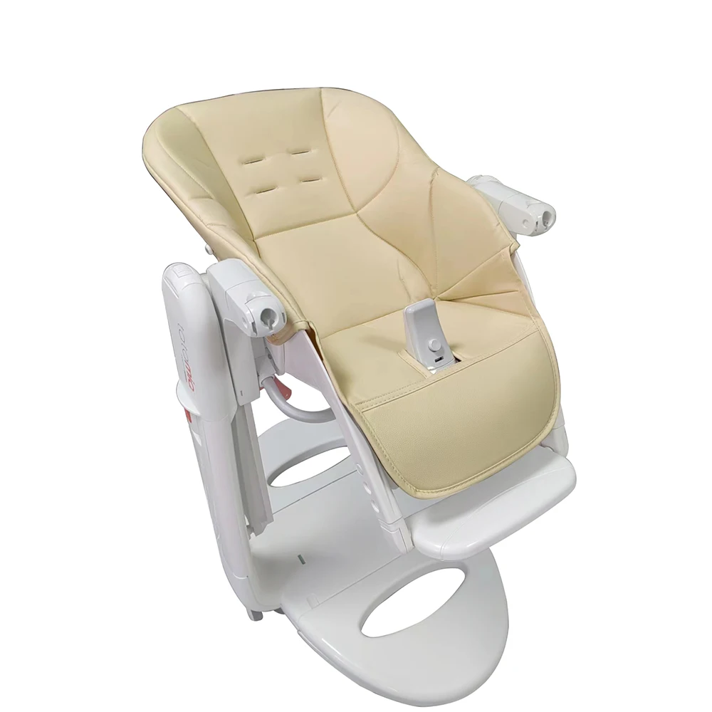 Poduszka do krzesełka dla dziecka kompatybilna z serii Peg perego Tatamia krzesło do jadalni ze skóry PU niestandardowy rozmiar akcesoria Bebe