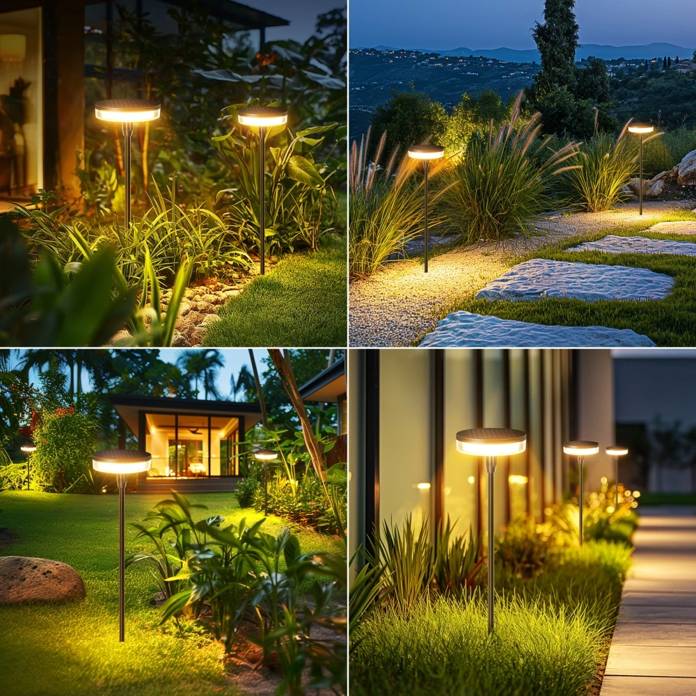 Enchanting Swaying Solar Garden Pathway Lights