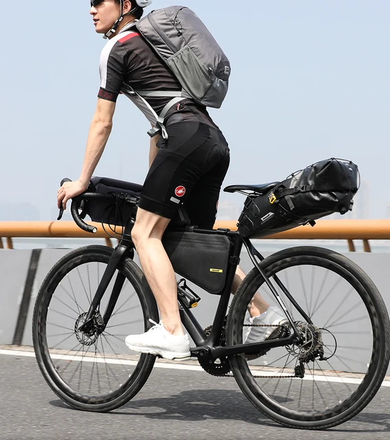 Alforja Mochila Triangular Bicicleta Alforja Bolso Para Bicicleta