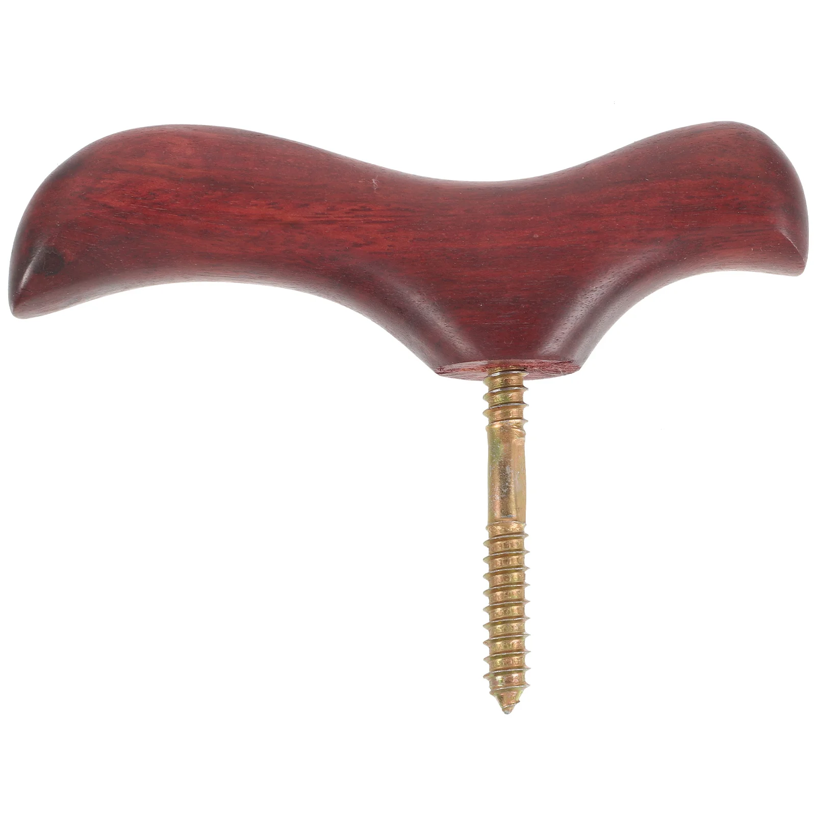 Cane Walking Stick Handle Wood Cane Knob Trekking Pole Handle Grip Monopod Head Attachment Converter walking stick attachment