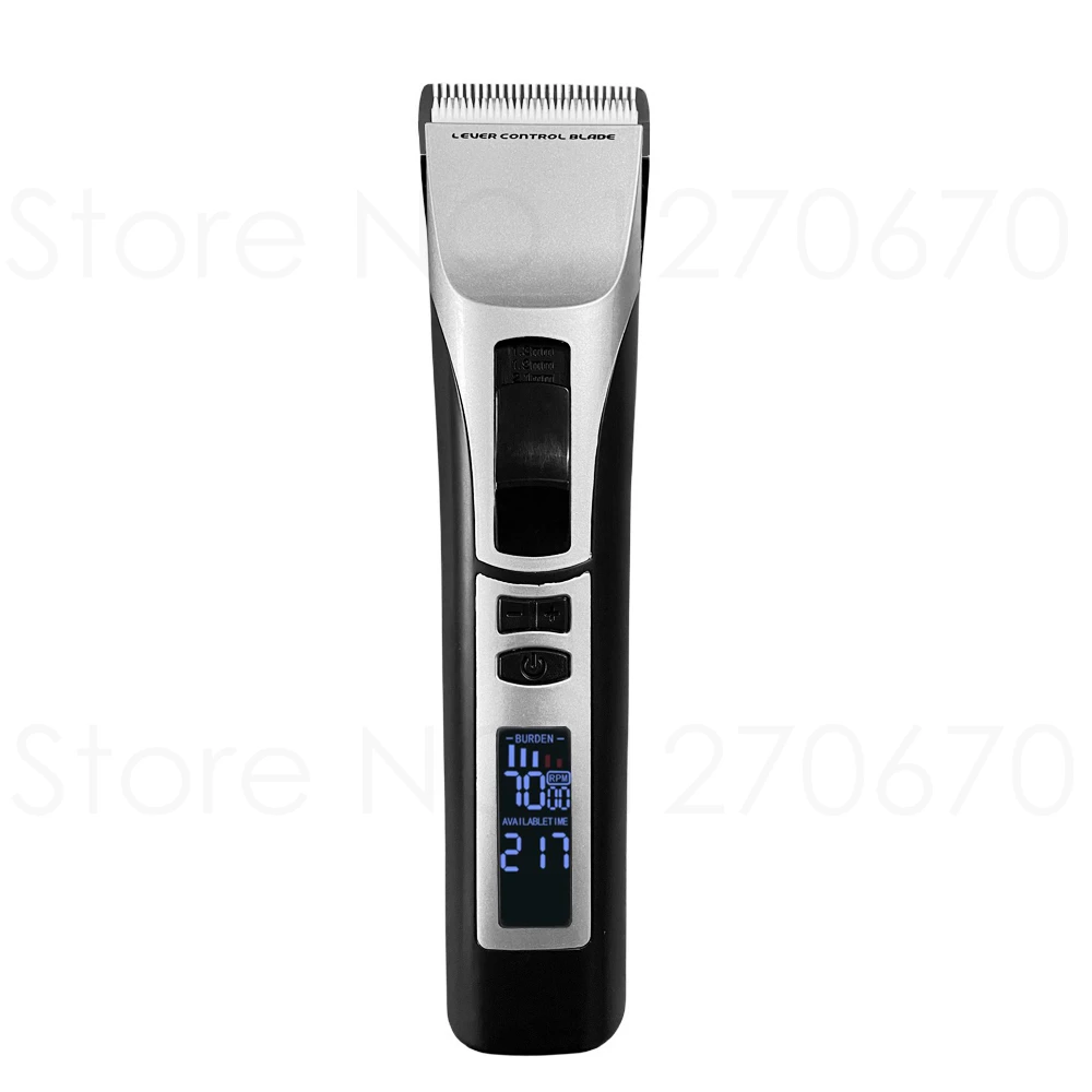 9100 Professional Pet Hair Trimmer Rechargeable Dog Cat Grooming Clipper LED Speed/Power Display Haircut Machine 110-240V EU New pet clipper dog hair trimmer pet hair trimmer dog clipper