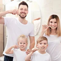 50/100Pcs Bamboo Children's Soft Bristled Toothbrush is Naturally Biodegradable And Reduces Plastic Waste,Making It Very Suitabl 4